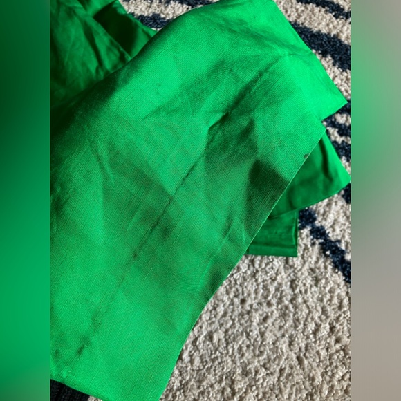 RESERVED for @narba - COS wide leg high waisted pant size 6 bold green grass - Picture 3 of 15